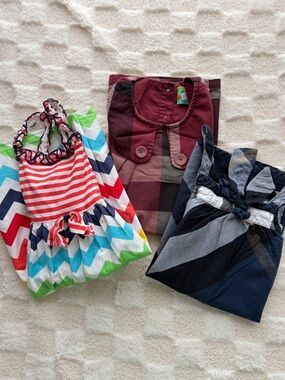 Jelly Beans Plaid Dresses & Good Lad Multicolor Chevron Dress Girls Size 5-6